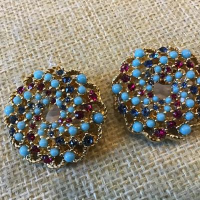 Vintage Sarah Coventry Clip on Earrings