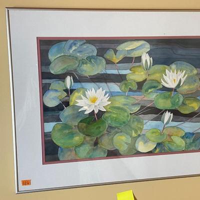 Water Lilies - Karen Morrow Watercolor