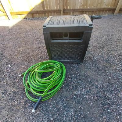 HOSE KEEPER BOX AND WATER HOSE