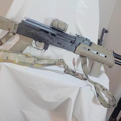 Palmetto PSA AK-47 GF3 semi auto rifle 7.62 x 39. est $400 to $820.