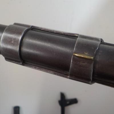 Real 1833 Hall Musketoon rifle Middletown Ct, .58 cal., smooth bore.est $400 to $800.