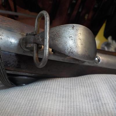 Real 1833 Hall Musketoon rifle Middletown Ct, .58 cal., smooth bore.est $400 to $800.