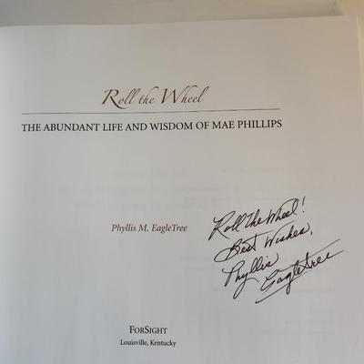 Roll The Wheel by Phyllis M. EagleTree - Autographed