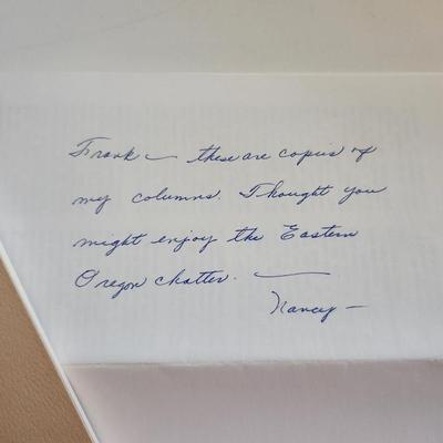 Cattle Country Cook Book by Nancy Strope - Autographed