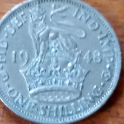 LOT 181 INDIAN COIN WHEN RULED BY GREAT BRITAIN I THINK