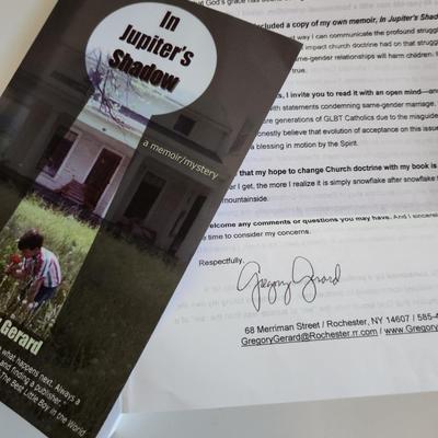 In Jupiter's Shadow by Gregory Gerard - with Autographed Letter