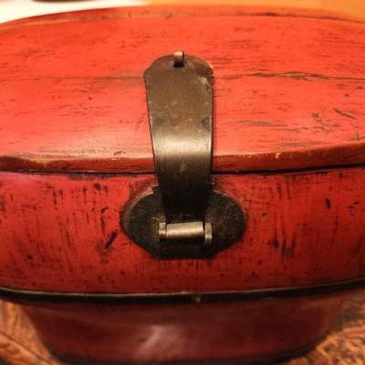 Lot #55  19th Century Hand Made Chinese Wedding Basket