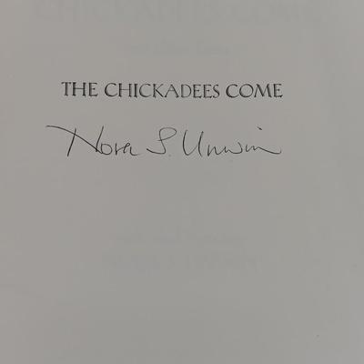 Two RARE books / Bindings Rich Man, Poor Man & The Chickadees Come and other Poems Signed - First Edition - 1977