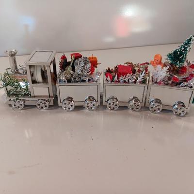 Vintage hard plastic train with cars full of Joy