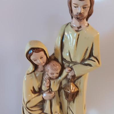 Vintage STAR Nativity Jesus Mary Joseph Figurine