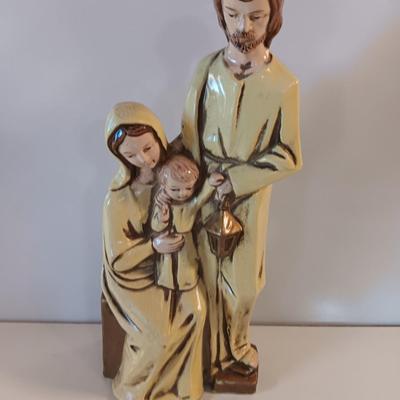 Vintage STAR Nativity Jesus Mary Joseph Figurine