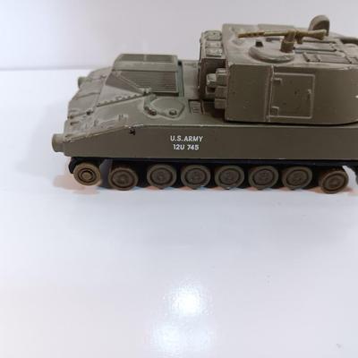 Military toys ERTL 12U-745 US Army Tank and Bandai, Japan 1983 German Toy Tank