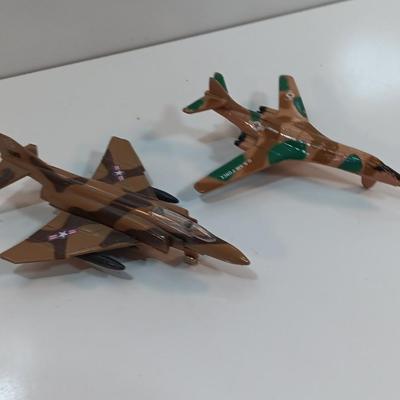 Military Airplanes Phantom and Tootsie Toy Bomber