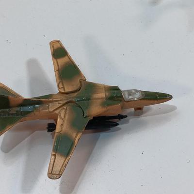 Military toy planes MIg-27 Tootsie toy Bomber