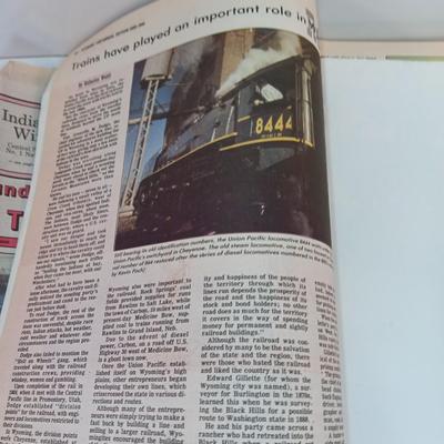 Vintage Wyoming Maps pamphlets and Centennial newspaper - Cheyenne - Laramie
