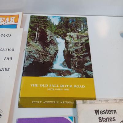 Vintage Colorado maps - Pamphlets - Travelscope and more