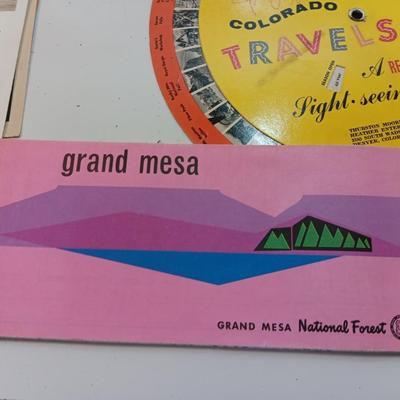 Vintage Colorado maps - Pamphlets - Travelscope and more