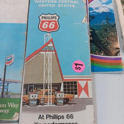 Vintage Colorado maps - Pamphlets - Travelscope and more