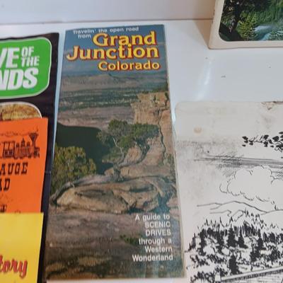 Vintage Colorado maps - Pamphlets - Travelscope and more