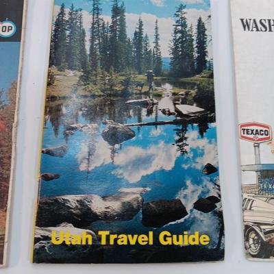 Vintage maps from places around the world - states and countries