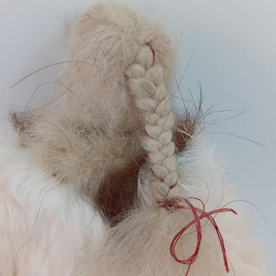 Vintage Inuit Collectible doll with fur coat and pants