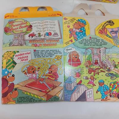 1980 /90's McDonalds Happy Meal Boxes - BERENSTAIN BEARS