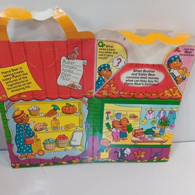 1980 /90's McDonalds Happy Meal Boxes - BERENSTAIN BEARS