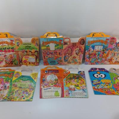 1980 /90's McDonalds Happy Meal Boxes - MUPPETS - FRAGGLE ROCK - JIM HENSON'S