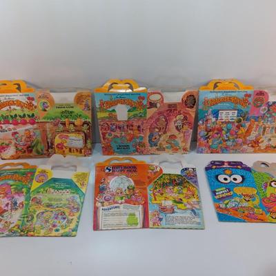 1980 /90's McDonalds Happy Meal Boxes - MUPPETS - FRAGGLE ROCK - JIM HENSON'S
