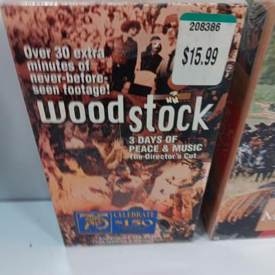 Brand new VHS tapes never opened