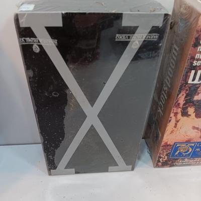 Brand new VHS tapes never opened