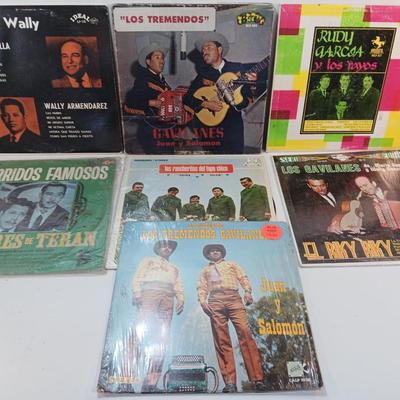 Spanish music artists LP records