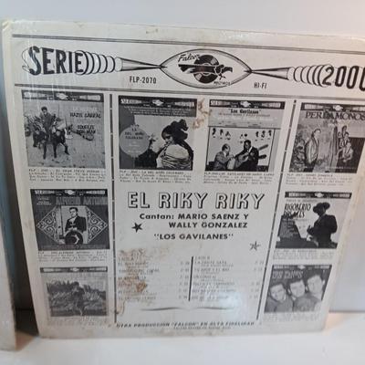 Spanish music artists LP records