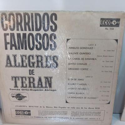 Spanish music artists LP records