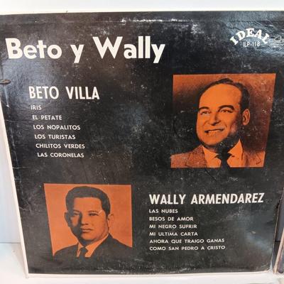 Spanish music artists LP records