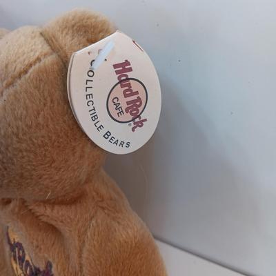 Collection of HARD ROCK cafe Bean bears - like beanie babies
