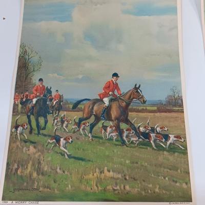 Collection of vintage Pictures / litho's