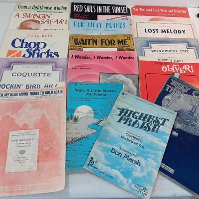 Variety of sheet music # 1 of 3