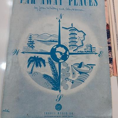 Variety of sheet music # 1 of 3