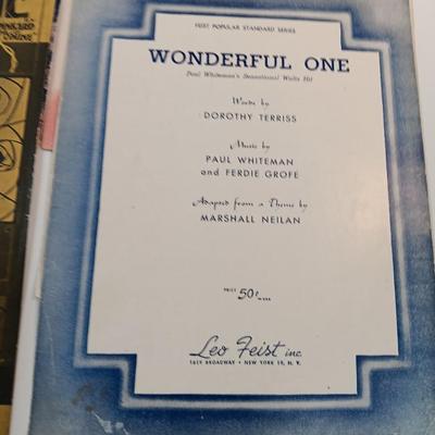 Variety of sheet music # 1 of 3