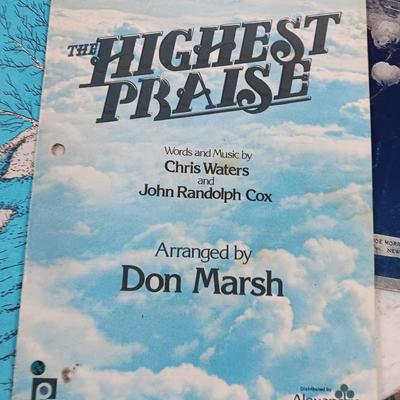 Variety of sheet music # 1 of 3