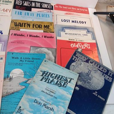 Variety of sheet music # 1 of 3