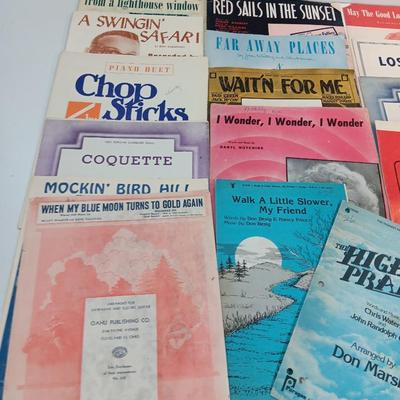 Variety of sheet music # 1 of 3