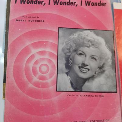 Variety of sheet music # 1 of 3