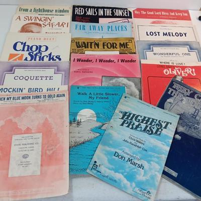 Variety of sheet music # 1 of 3