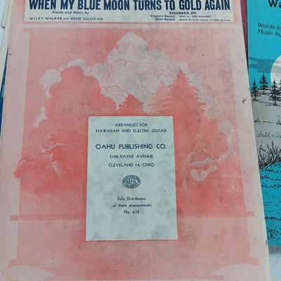 Variety of sheet music # 1 of 3