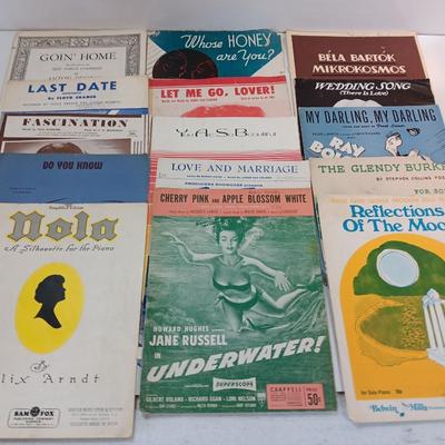 Variety of sheet music # 2 of 3