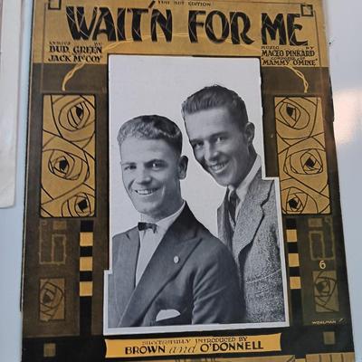Variety of sheet music # 3 of 3