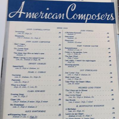 Variety of sheet music # 3 of 3