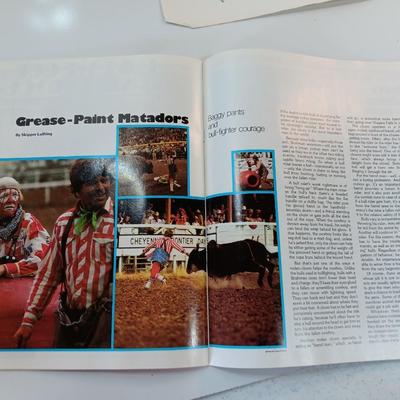 Vintage 1976 Greeley Stampede PRC rodeo Official program